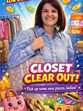 🔥👗I’m going LIVE with HUGE closet clear outs!